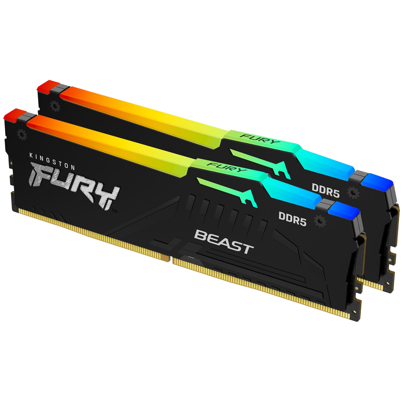 Fury Beast RGB DDR5-6000 CL40 (32GB 2x 16GB)